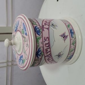 1986 Lilian Vernon Grandma's Treats Ceramic Cookie Jar